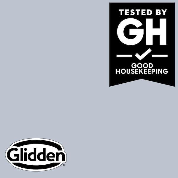 Glidden Premium 1 gal. PPG1041-4 Blue Dolphin Eggshell Interior Latex Paint