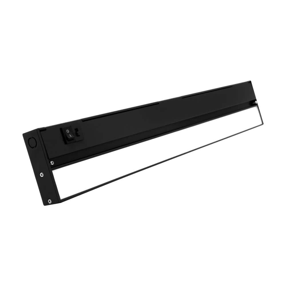 NICOR NUC-5 Series 21.5 in. Black Selectable LED Under Cabinet Light