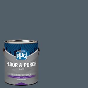 1 gal. PPG1040-7 Goblin Satin Interior/Exterior Floor and Porch Paint