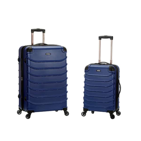 Rockland Expandable Speciale 2-Piece Hardside Spinner Luggage Set, Blue