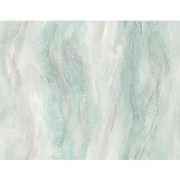60.75 sq. ft. Polar Ice Smoke Texture Embossed Vinyl Unpasted Wallpaper Roll