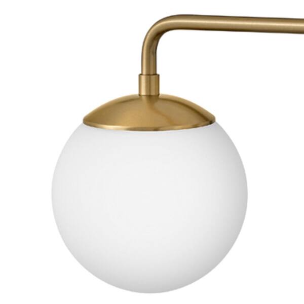 LARK - Juniper 24.0 in. 3 Light Lacquered Brass Vanity Light
