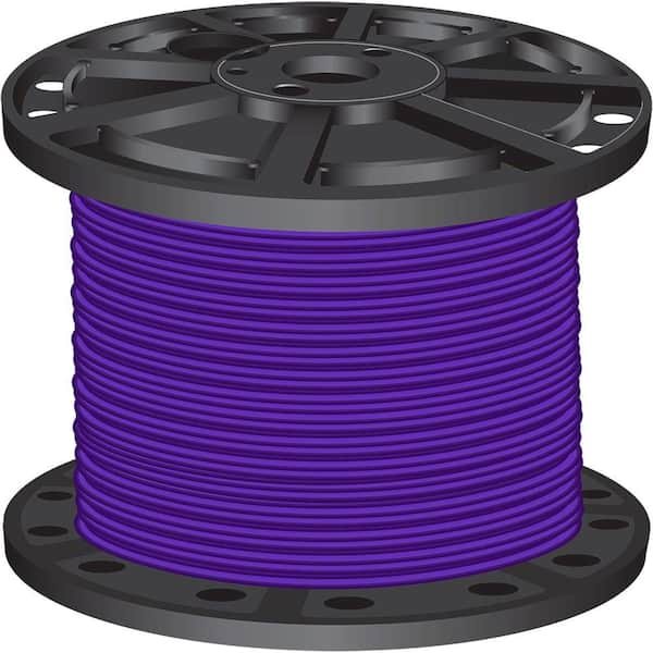 Southwire SIMpull 500-ft 6-AWG Stranded Black Copper Thhn Wire (By