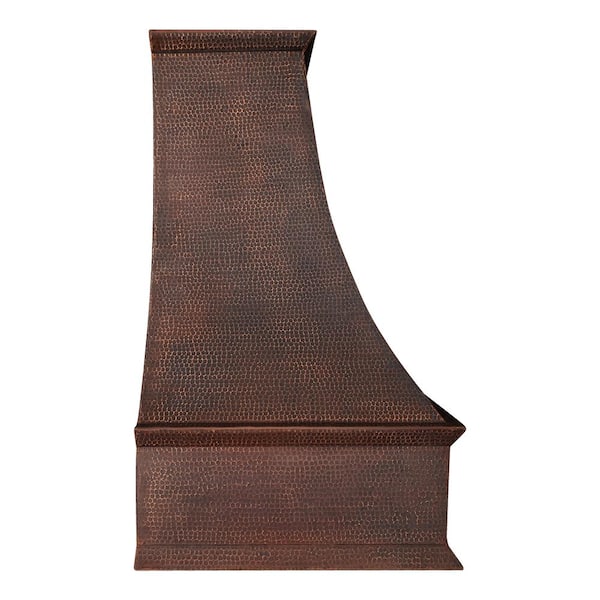 38 in. 735 CFM Ducted Wall Mounted Euro Range Hood in Oil Rubbed Bronze and Nickel with LED and Screen Filters
