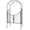 Harbor Gardens 4 ft. 1 in. W x 8 ft. H x 24 in. D Savannah Arch Arbor ...