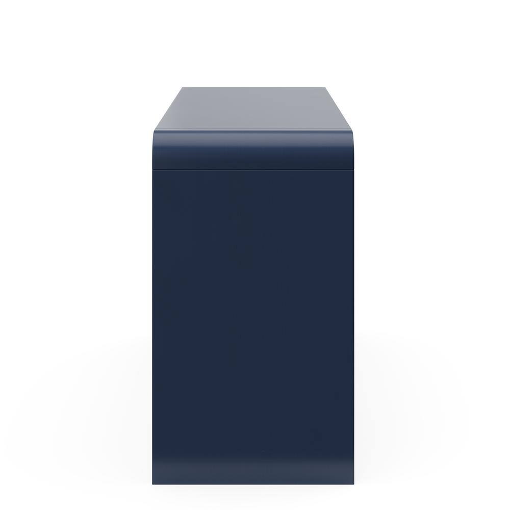 Midnight Blue Double Nursery Dresser with 6 Drawers