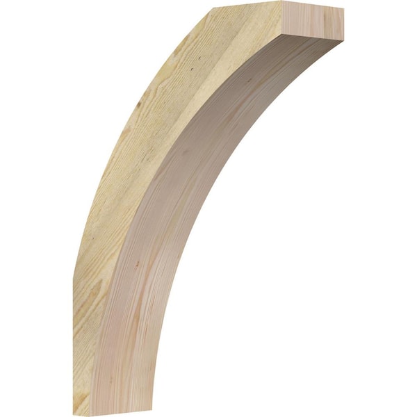 Ekena Millwork 6"W x 18"D x 26"H Thorton Rough Sawn Knee Brace, Douglas Fir