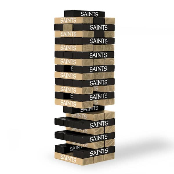 Wild Sports New Orleans Saints 9 in. Table Top Stackers Game 1