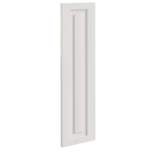 Grayson Pacific White Plywood Shaker Assembled Kitchen Cabinet End Panel 0.75 in W x 12 in D x 42 in H