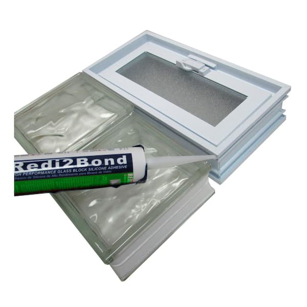 10.3 fl. oz. Glass Block Silicone Adhesive Sealant R2BSILT - The