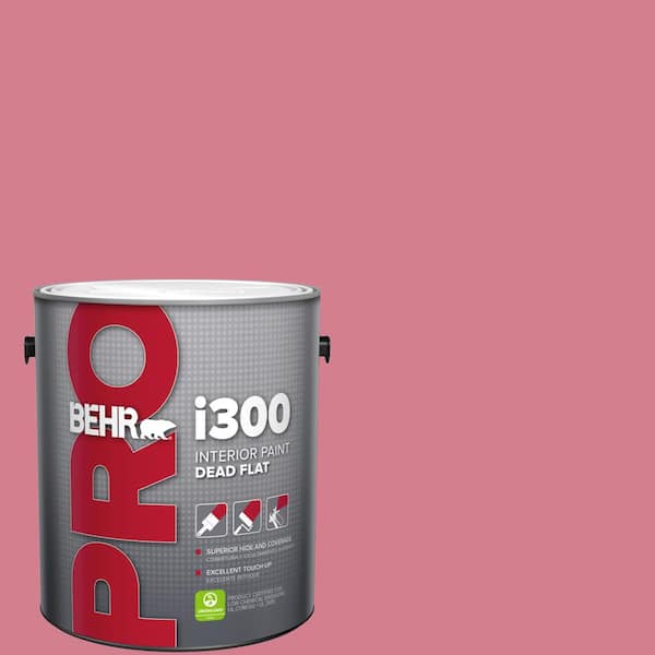 BEHR PRO 1 gal. #P140-4 I Pink I Can Dead Flat Interior Paint