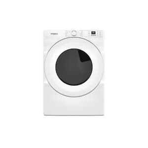 7.4 Cu. Ft. vented Front Load Electric Dryer in White with Quick Dry