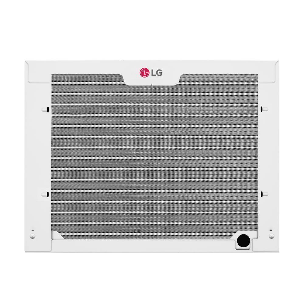 White 12000 BTU Window Air Conditioner with Heater and Remote