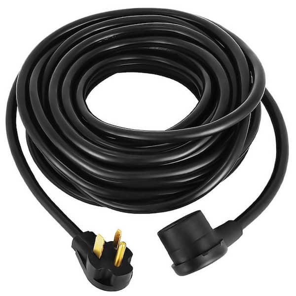 Welder Extension Cord 50 ft. 8 / 3 250-Volt Indoor / Outdoor Braided Extension Cord 40Amp Black MIG Lincoln, Plasma, TIG