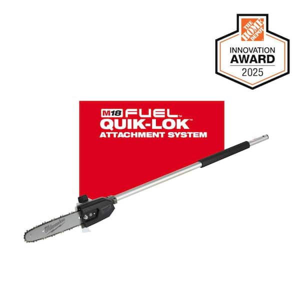M18 FUEL QUIK-LOK 10 in. Pole Saw Attachment (Tool-Only)