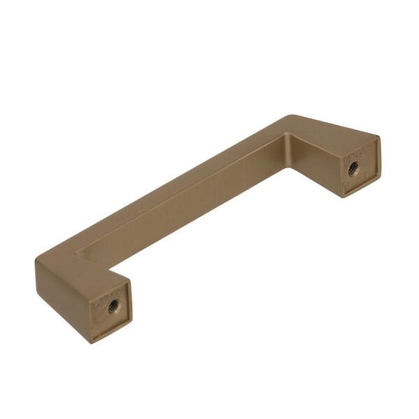 Amerock Blackrock 3-3/4 in. (96mm) Modern Golden Champagne