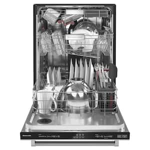 24 in. Built-In Tall Tub Dishwasher in PrintShield Stainless with Third Rack