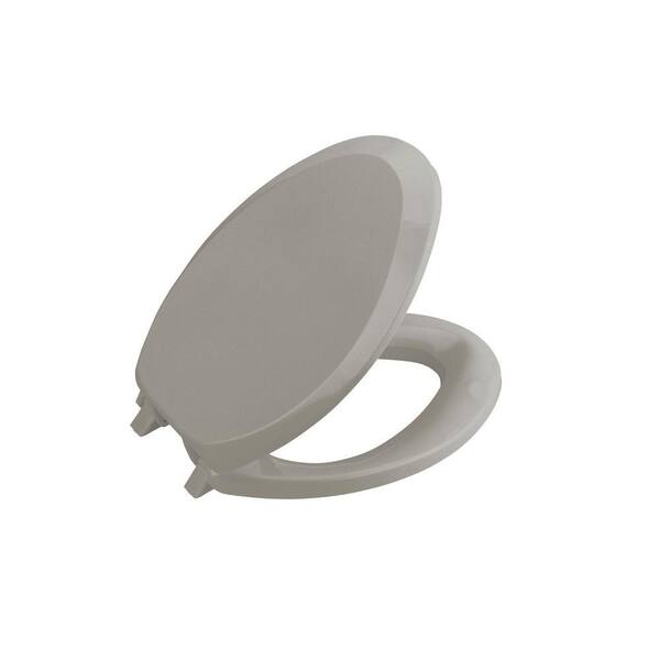 KOHLER French Curve Elongated Closed-front Toilet Seat in Cashmere-DISCONTINUED