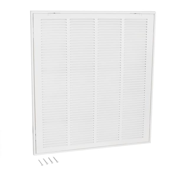 18" x 18" Wall Ventilation Cover Air Vent Grille with Fly Screen 450mm x 450mm 