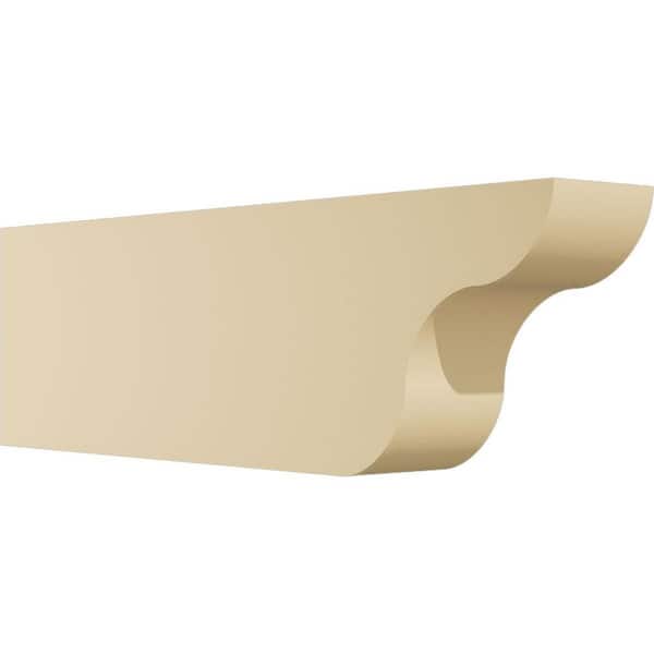 Ekena Millwork Standard Carmel 3 in. W x 6 in. H x 20 in. D Signature Urethane Rafter Tail Outlooker