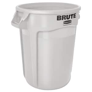 Behrens 31 Gal. Galvanized Steel Round Metal Household Trash Can with Lid  1270 - The Home Depot