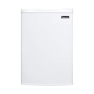 R.W.FLAME Chest Freezer 3.5 Cubic Feet, Deep Freezer, Adjustable Temperature, Energy Saving, Top Open Door Compact Freezer (3.5 Cubic Feet, White)