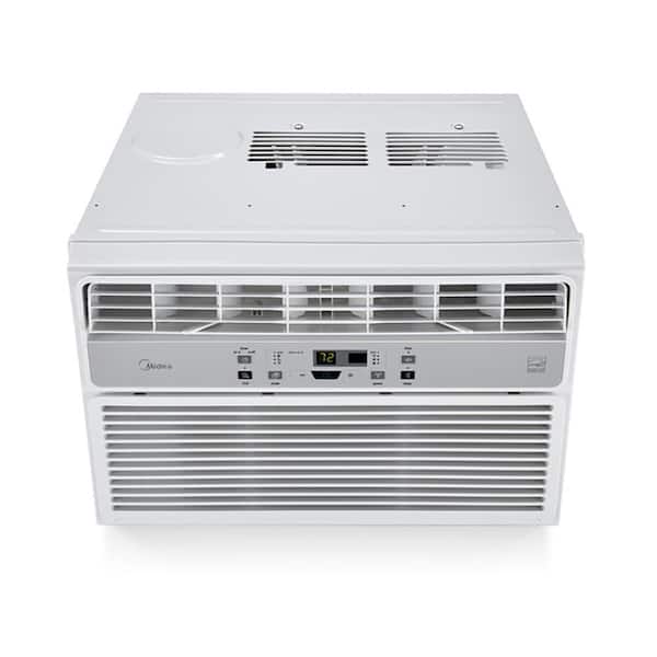 Midea 12,000 BTU 208/230-Volt Slide Out Window Air Conditioner Heat and Cool in White