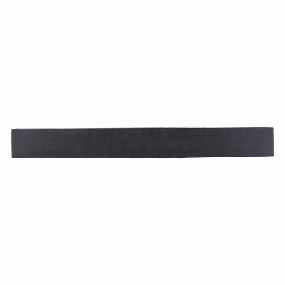 Modern Farmhouse 4 ft. Midnight Black Cap-Shelf Mantel price history on PriceWatchPro