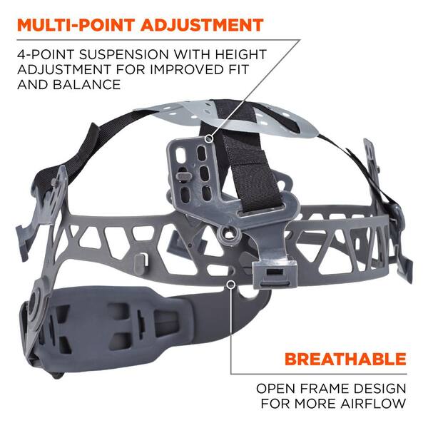 Ergodyne Skullerz Orange Class C Hard Hat Cap Style Vented Ergodyne Skullerz Orange Class C Hard Hat Cap Style Vented