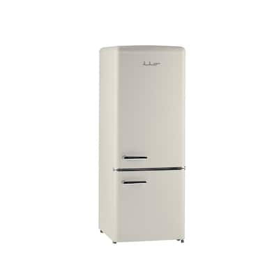 7 cu. ft. Retro Bottom Freezer Refrigerator in Butter Cream, ENERGY STAR