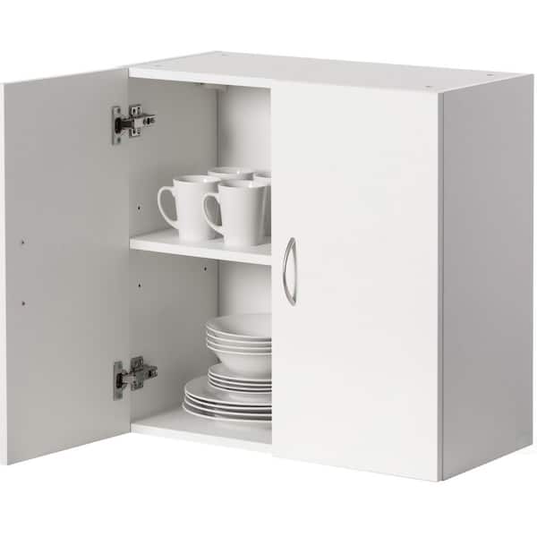 Wall-Mount Bathroom Storage Cabinet Medicine Organizer with Double
