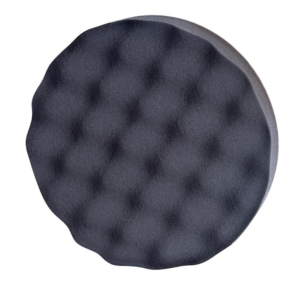 Genesis 7 in. GAFPP7 Quick-Change Waffle-Pattern Foam Polishing Pad with Reusable Hook and Loop Backing