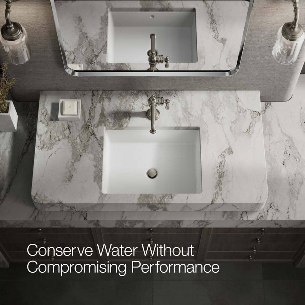 Artifacts Vibrant Brushed Nickel Single-Hole Bathroom Faucet