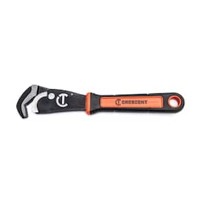 12 in. Self-Adjusting Straight Pipe Wrench with Grip