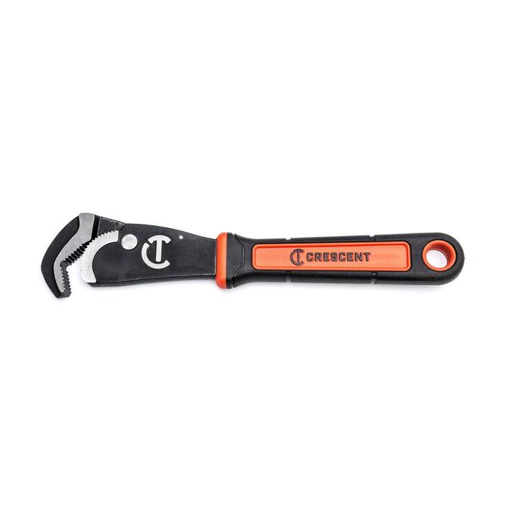 Crescent 12 in. Self-Adjusting Straight Pipe Wrench with Grip