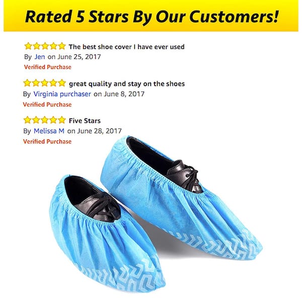 Disposable Shoe Covers - Disposable Protective Clothing - The Home Depot