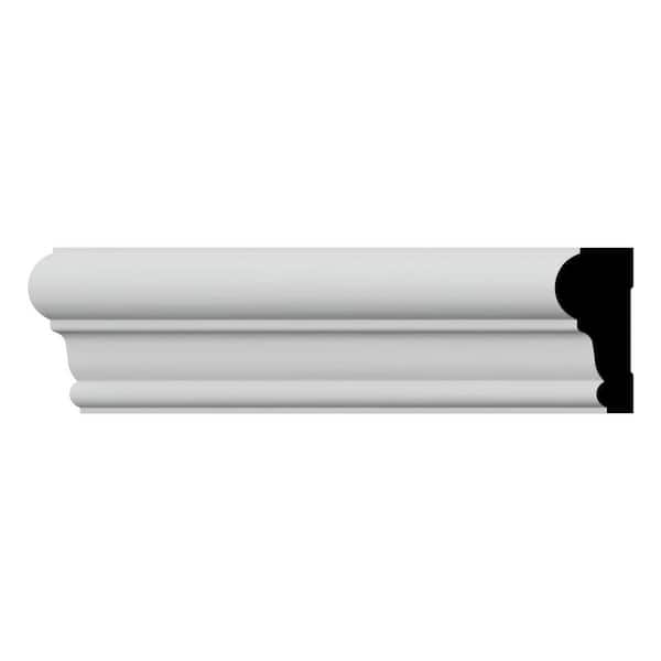 WM392 1 in. D x 2.38 in. W x 96 in. L Wood (Fingerjoint Pine) Chair Rail Moulding