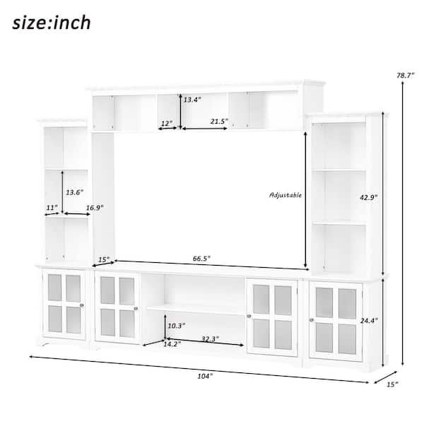 3-Tier Rectangular Merchandise Display Table - Floor Standing Store Fixture  W/ Black Egdes - 66 Length