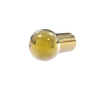 3/4 in. Cabinet Knob in Polished Brass