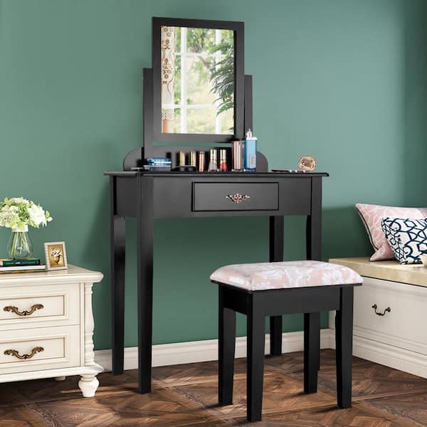 Square mirror dressing table discount
