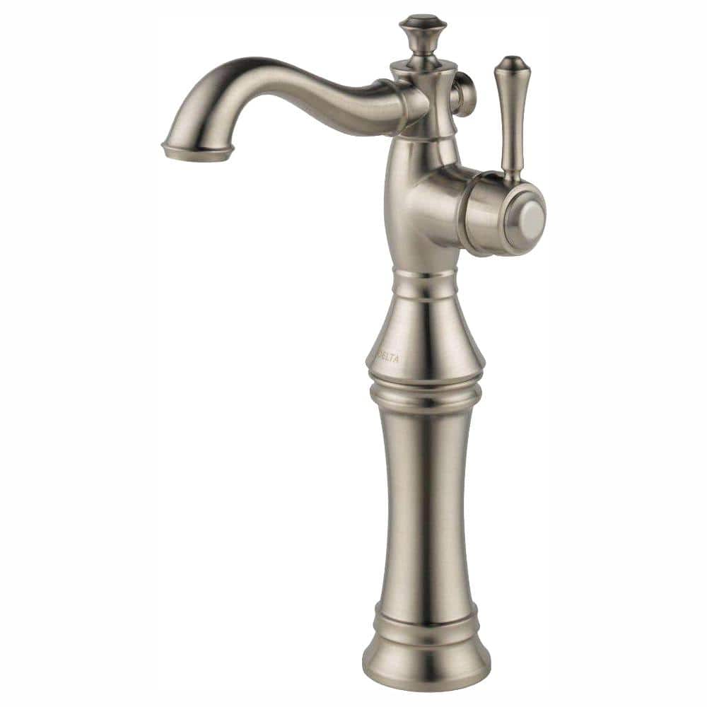 Cassidy Brushed Nickel Single Hole Bathroom Faucet