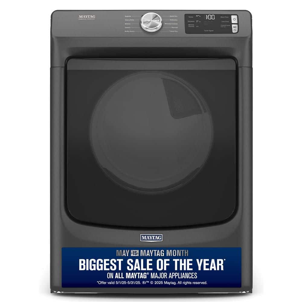 7.3 cu. ft. Vented Electric Dryer in Volcano Black