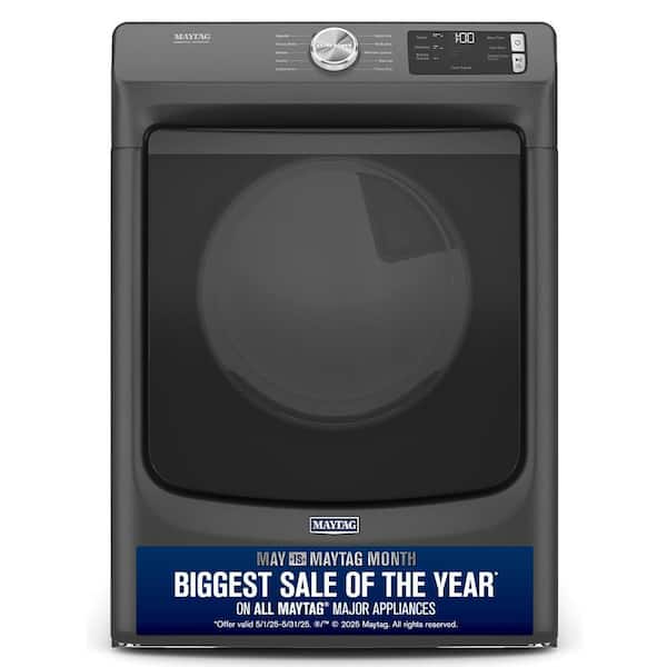 7.3 cu. ft. Vented Electric Dryer in Volcano Black