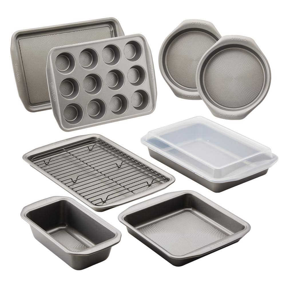 Circulon 10-Piece Gray Bakeware Set