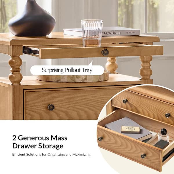 JAYDEN CREATION Ginny Oak Traditional 26