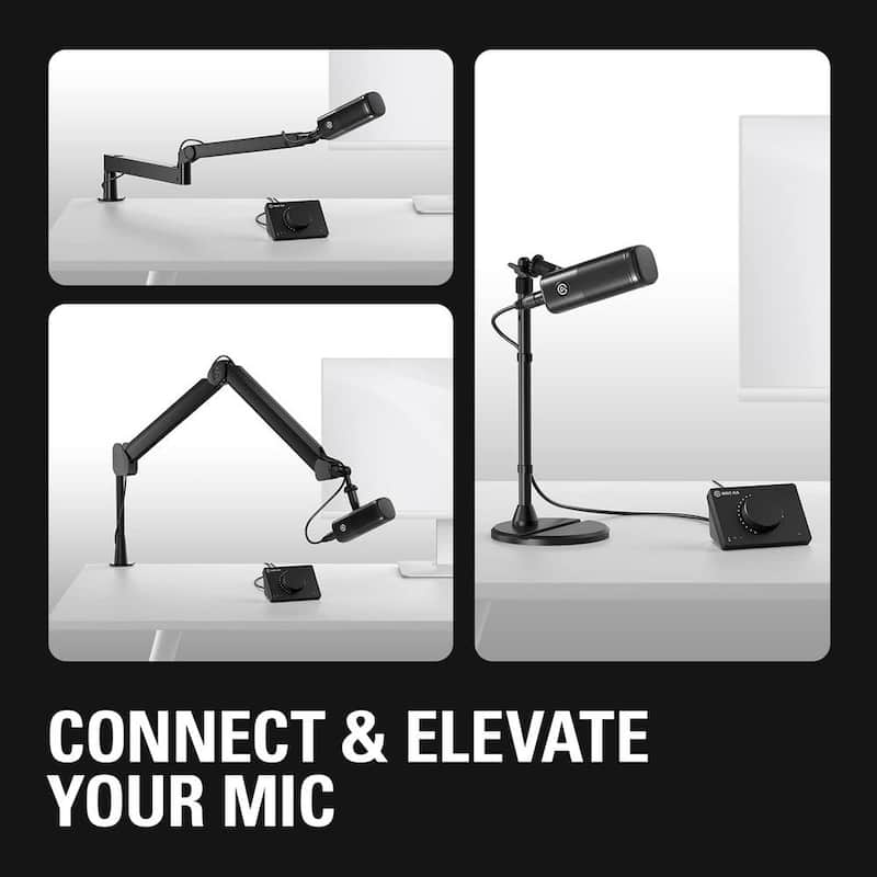 Dynamic XLR Microphone, Cardioid Pattern, Noise Rejection, Speech optimised for Podcasting, Streaming, Broadcasting