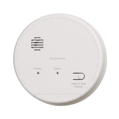 Hardwired Interconnected Photoelectric Smoke Alarm Detector with Dualink, Battery Backup and Relay Contacts
