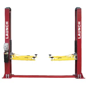 2-Post Car Lift Floor Plate 9,000 lbs. Capacity Symmetric in Red