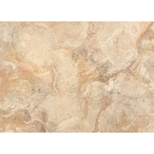 Morgan Home Traventine Marble 18 in. x 13 in. Grays Polypropylene Placemats (Set of 6)