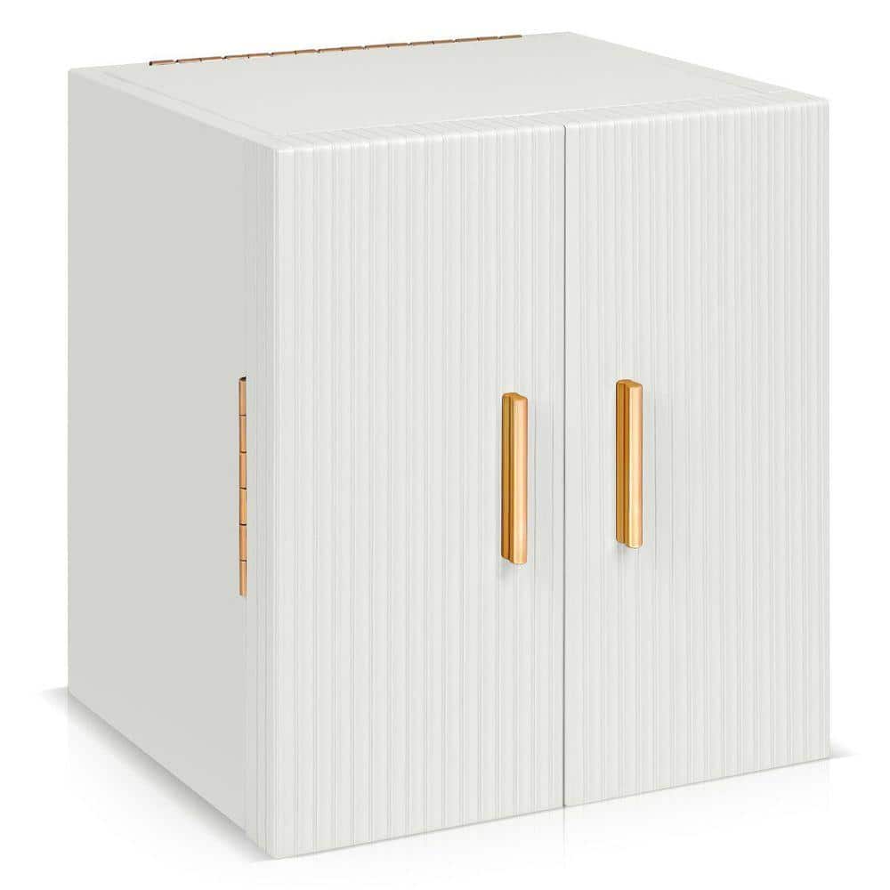 ホワイトアクセサリーケース Jewelry Box White Rectangular Large PU Leather Jewelry Storage